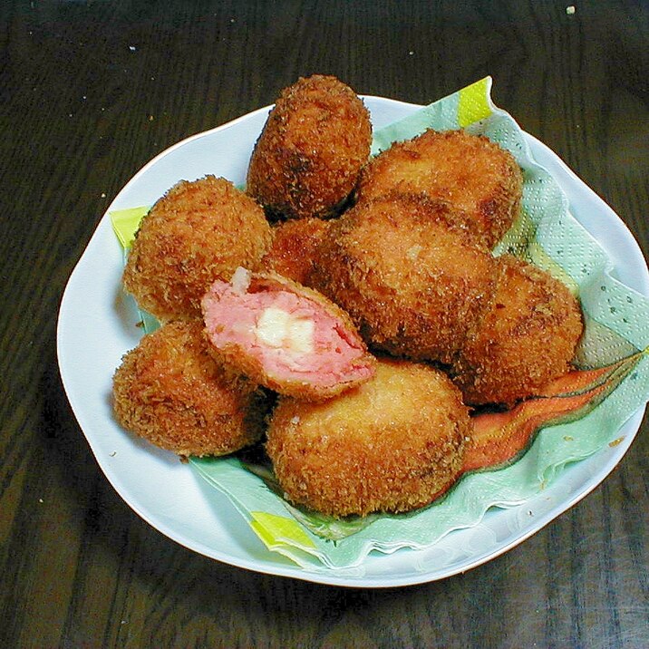 チーズinたらもコロッケ